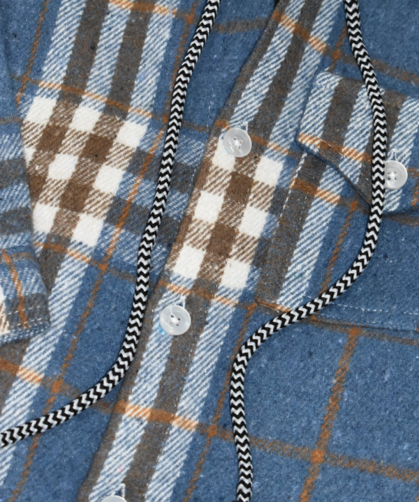 Ensemble 2 Pièces – Carreaux Bleu & Marron – Image 3