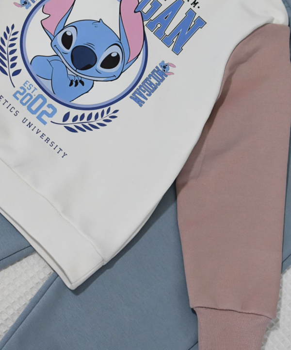 Ensemble jogging enfant “Michigan pastel mix” – coton premium OEKO-TEX® – Image 3