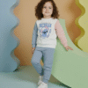 Ensemble jogging enfant “Michigan pastel mix” – coton premium OEKO-TEX®