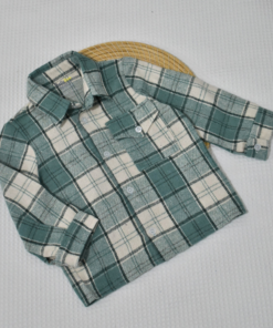 Sur_Chemise à Carreaux Enfant – Flanelle Douce & Chaude