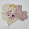 Ensemble Jogging Fille A capuche – Souris Mignonne – Non Gratté