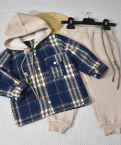 ensemble bebe hiver bleu marine4