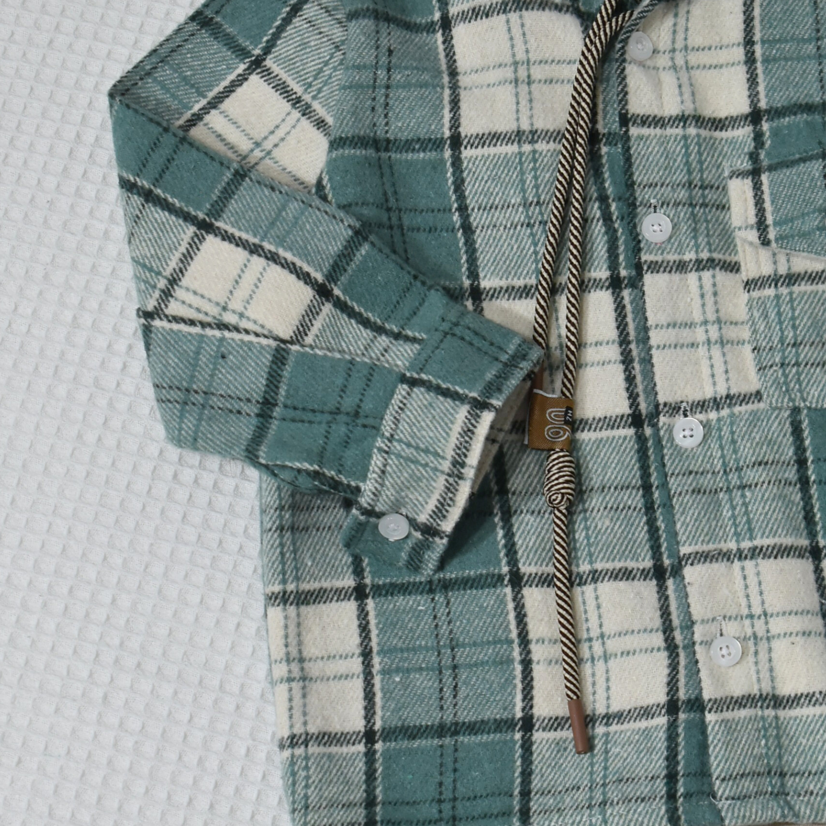 l'ensemble bébé hiver Babyboo vert 1