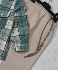 l'ensemble bébé hiver Babyboo vert 1