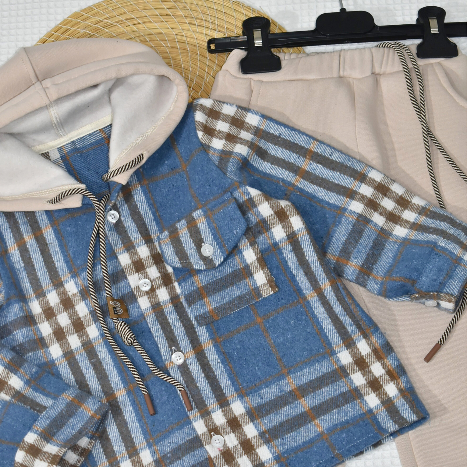 ensemble bebe hiver bleu12