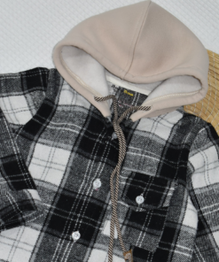 Ensemble bébé & enfant hiver- Chemise Carreaux & Pantalon Noir | Babyboo