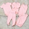 Pack body bébé coton.