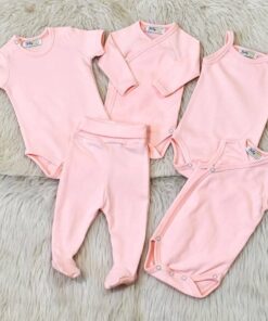 Pack body bébé coton.