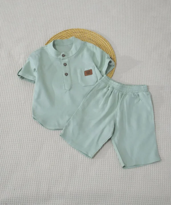 Ensemble en Lin Bébé et Enfant - Tenue Été & Cérémonie | Babyboo – Image 11