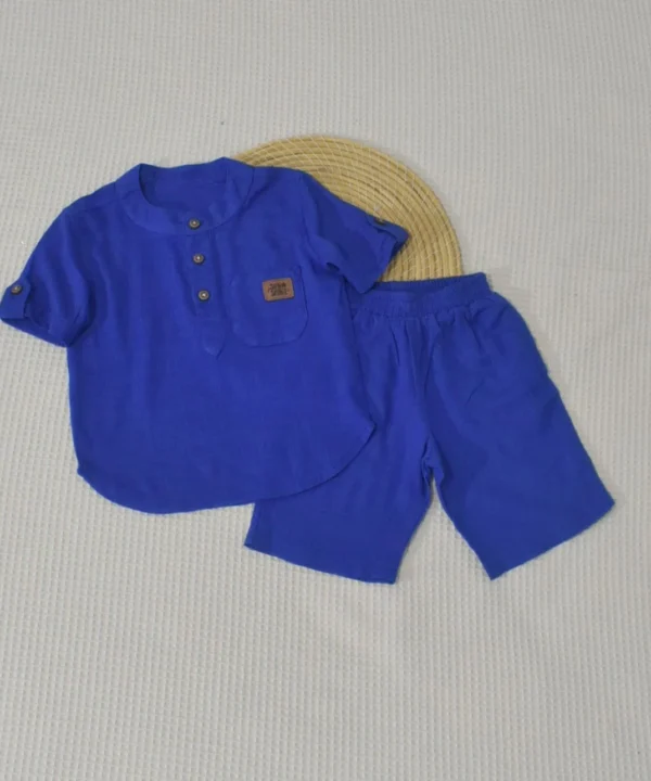 Ensemble en Lin Bébé et Enfant - Tenue Été & Cérémonie | Babyboo – Image 7