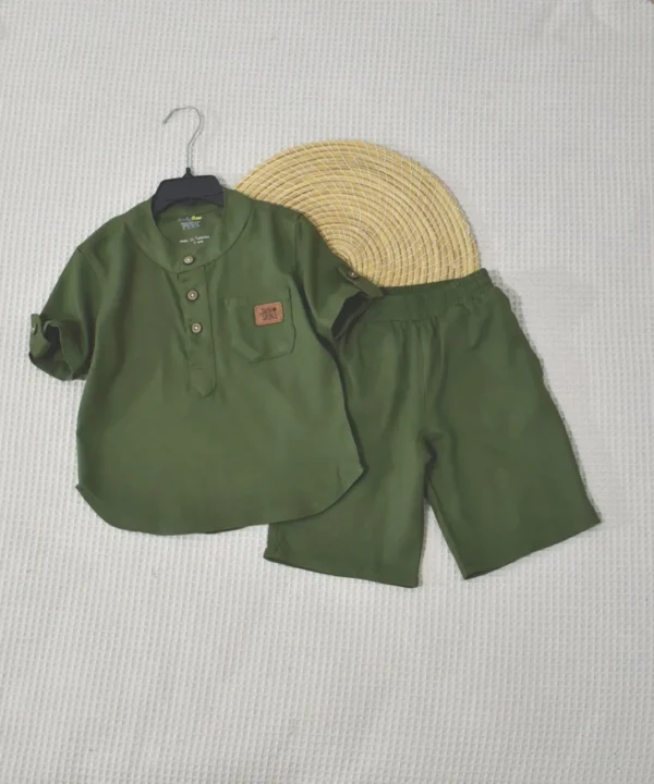 Ensemble en Lin Bébé et Enfant - Tenue Été & Cérémonie | Babyboo – Image 5