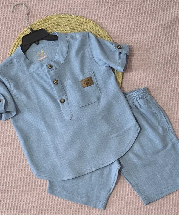 Ensemble en Lin Bébé et Enfant - Tenue Été & Cérémonie | Babyboo – Image 12