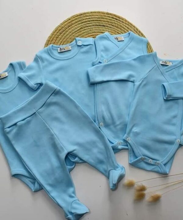 Pack Essentiel Naissance - 5 Pièces en Pur Coton Oeko-Tex – Image 3