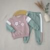 Ensemble jogging Fille Motif "Pretty Moments"