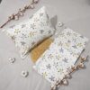 Parure de Lit Bébé 100% Coton "Petites Tortues Marines" - 3 Pièces