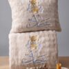 Pack Douceur Personnalisé  Modéle JAD – Plaid Polaire & Coussin Brodé Bébé