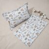 Parure de Lit Bébé Pur Coton – Motif Oursons et Jouets